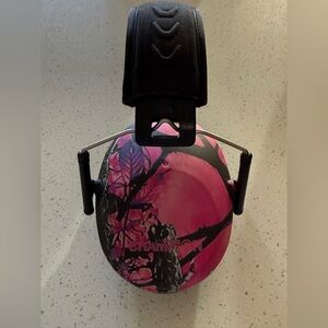 Champion Pink and Black Hearing Protection